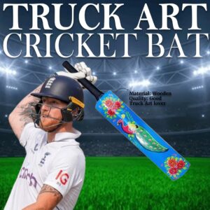 Truck Art Cricket Bat (Size : Approx 91.44 cm)