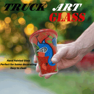 Truck Art Glass (15cm)