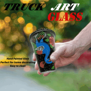 Truck Art Glass (15cm)