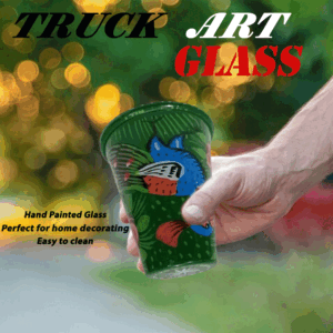 Truck Art Glass (15cm)