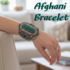 Afghani Bracelet With Artificial Stone