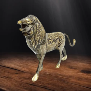 Brass Lion (Size: 20 cm)