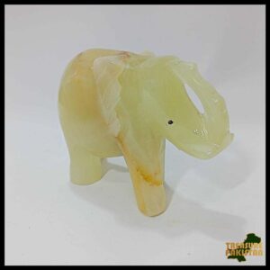 Onyx Elephant (Size : 10 cm)