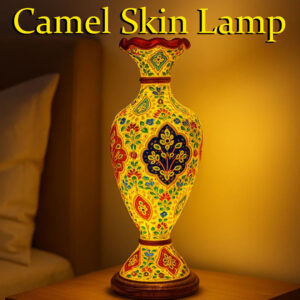 Camel Skin Lamp Vase Shape (Size :59 cm)