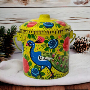 Truck Art Milk Bucket (Size : 15cmx12cm)