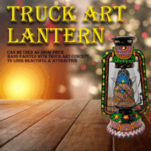 Truck Art Lantern (H-32cm)