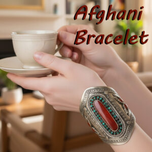 Afghani Bracelet With Artificial Stone