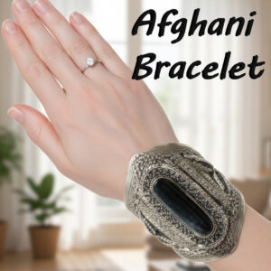 Afghani Bracelet With Artificial Stone
