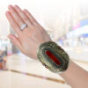 Afghani Bracelet With Artificial Stone