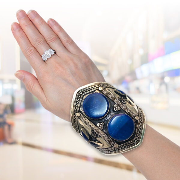 Afghani Bracelet With Artificial Stone