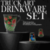 Truck Art Drinkware Set (3 pcs) - Image 2