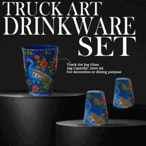 Truck Art Drinkware Set (3 pcs)