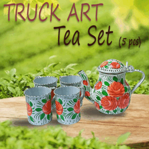 Truck Art Tea Set (5 pcs)