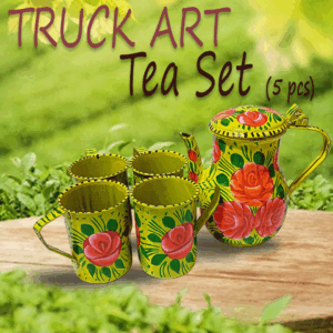 Truck Art Tea Set (5 pcs)