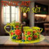 Truck Art Tea Set (8 pcs) - Image 2