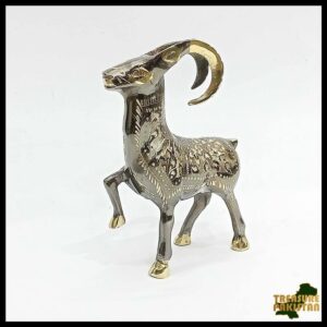 Brass Markhor (Size:15 cm)