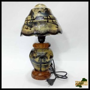 Camel Skin Lamp Shade (Size :46 cm)