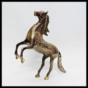 Brass Horse (Size: 20 cm)