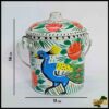 Truck Art Milk Bucket (Size : 14cmx11cm)
