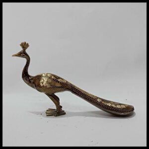 Brass Peacock (Size: 20 cm)