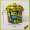 Truck Art Milk Bucket (Size : 15cmx12cm)