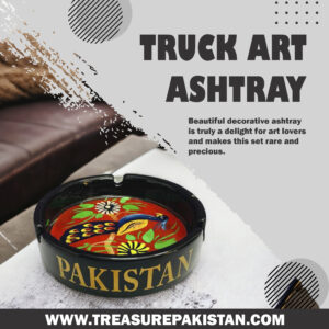 Truck Art Ashtray