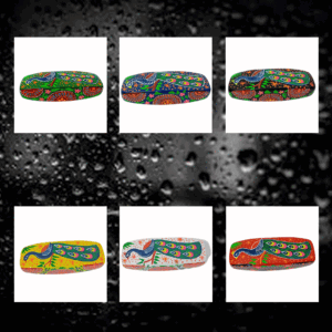 Truck Art Glass Case (W:15cm)
