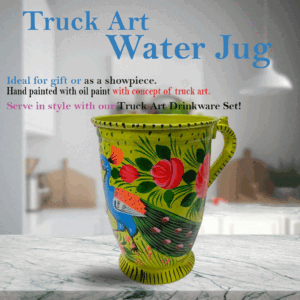 Truck Art Water Jug (H-20cm/Capacity 2 Litre)