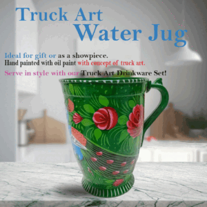 Truck Art Water Jug (H-20cm/Capacity 2 Litre)