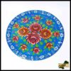Truck Art Metal Tray (Size: D- 30.5 cm)