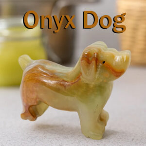 Onyx Dog (Size : 10 cm)