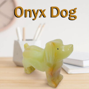 Onyx Dog (Size : 10 cm)
