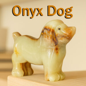 Onyx Dog (Size : 10 cm)
