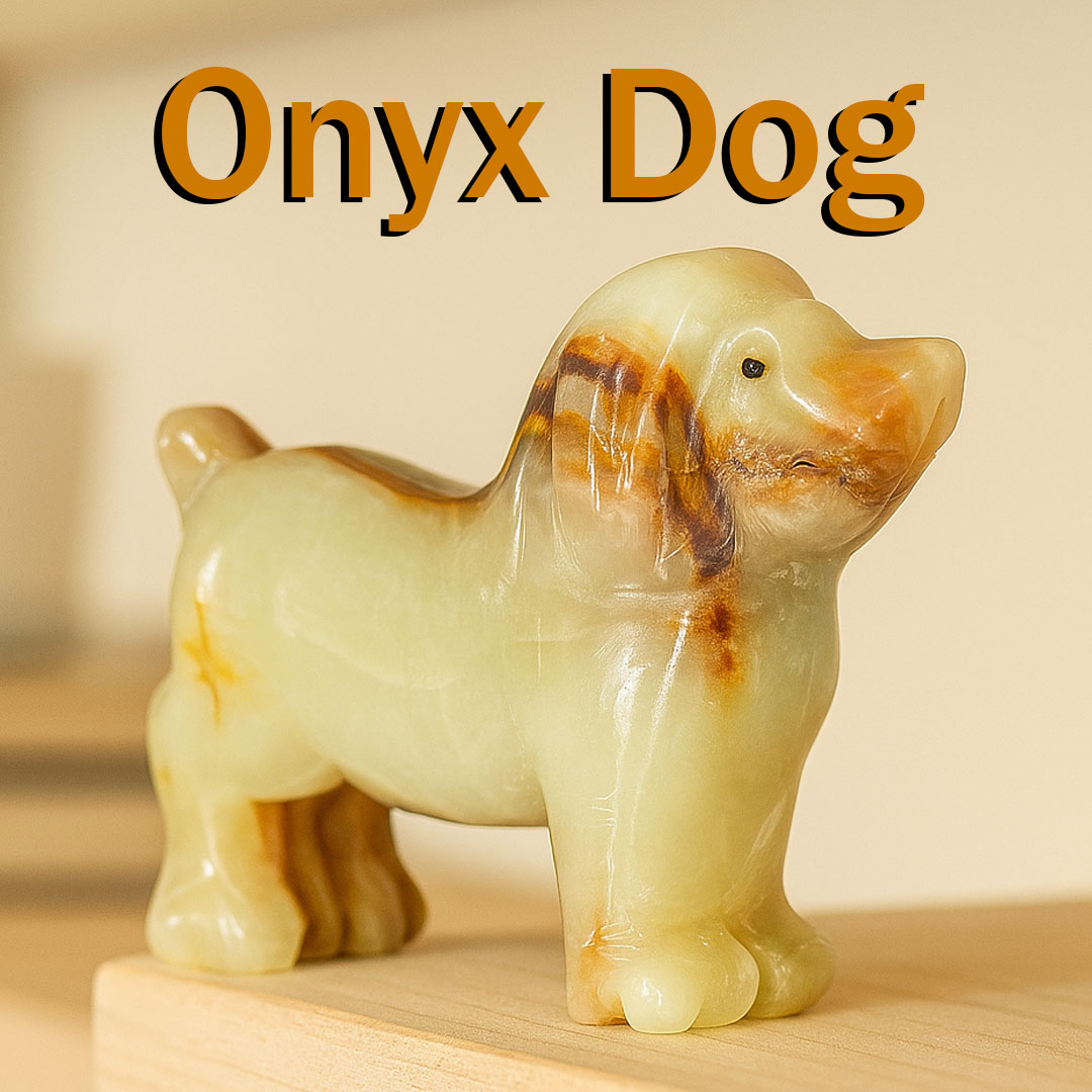 Onyx Dog (Size : 10 cm)