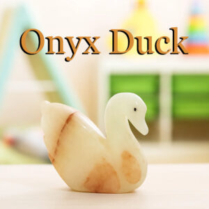 Onyx Duck (Size : 10 cm)