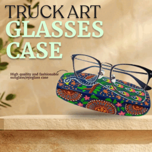 Truck Art Glass Case (W:15cm)