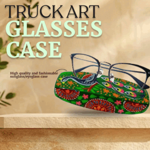 Truck Art Glass Case (W:15cm)