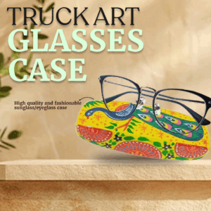 Truck Art Glass Case (W:15cm)