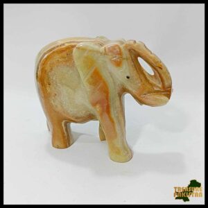 Onyx Elephant (Size : 10 cm)