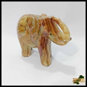 Onyx Elephant (Size : 10 cm)