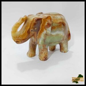 Onyx Elephant (Size : 10 cm)