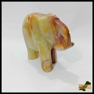 Onyx Elephant (Size : 10 cm)