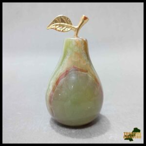 Onyx Pear (Size:7.5 X 5 cm)