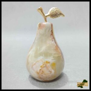 Onyx Pear (Size:7.5 X 5 cm)