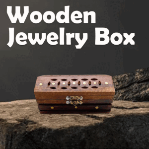 Wooden Jewelry Box (15 X 07 cm)