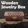 Wooden Jewelry Box (15 X 11 cm) - Image 2