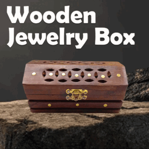 Wooden Jewelry Box (15 X 11 cm)