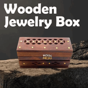 Wooden Jewelry Box (19 X 11 cm)