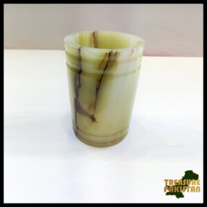 Onyx Pen Holder (Size-H:9cm X W:6cm)