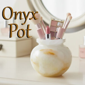 Onyx Pot (Size : 7.5 cm)